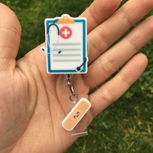 Medical Clipboard Badge Holder